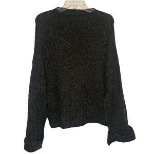 Anthropologie Moth Brand ALPACA Blend Meadowbound Green Pullover Sweater Sz XS
